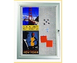 Magnetic Showboard, with cork