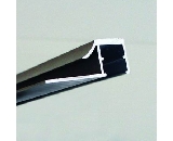 Slide-in profile, s/sided, 2 grooves