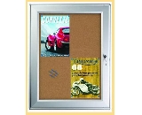 Noticeboard with cork