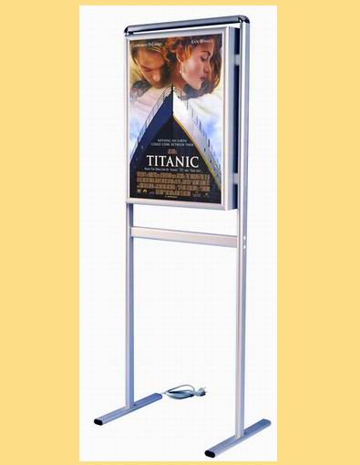 Panou INFO iluminat 1 fata